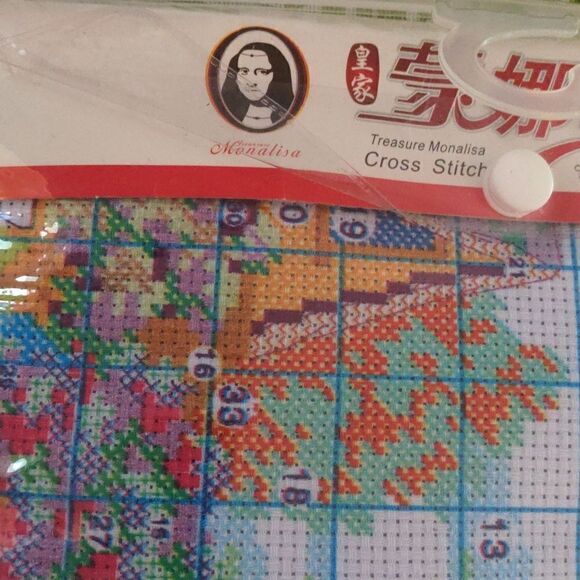 Mona Lisa crossstitch kit NWT - Picture 6 of 7